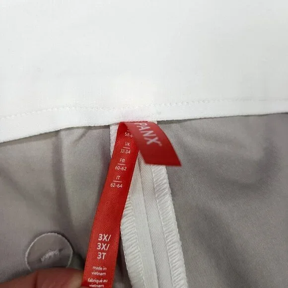 Spanx Flare Pant Stretch Waist Band Body Shaping Silver Lining Plus Size Tall 3X - Picture 12 of 15